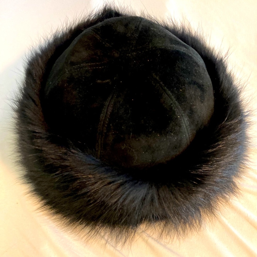 Russian Cossack hat, real fox fur, 57-59cm